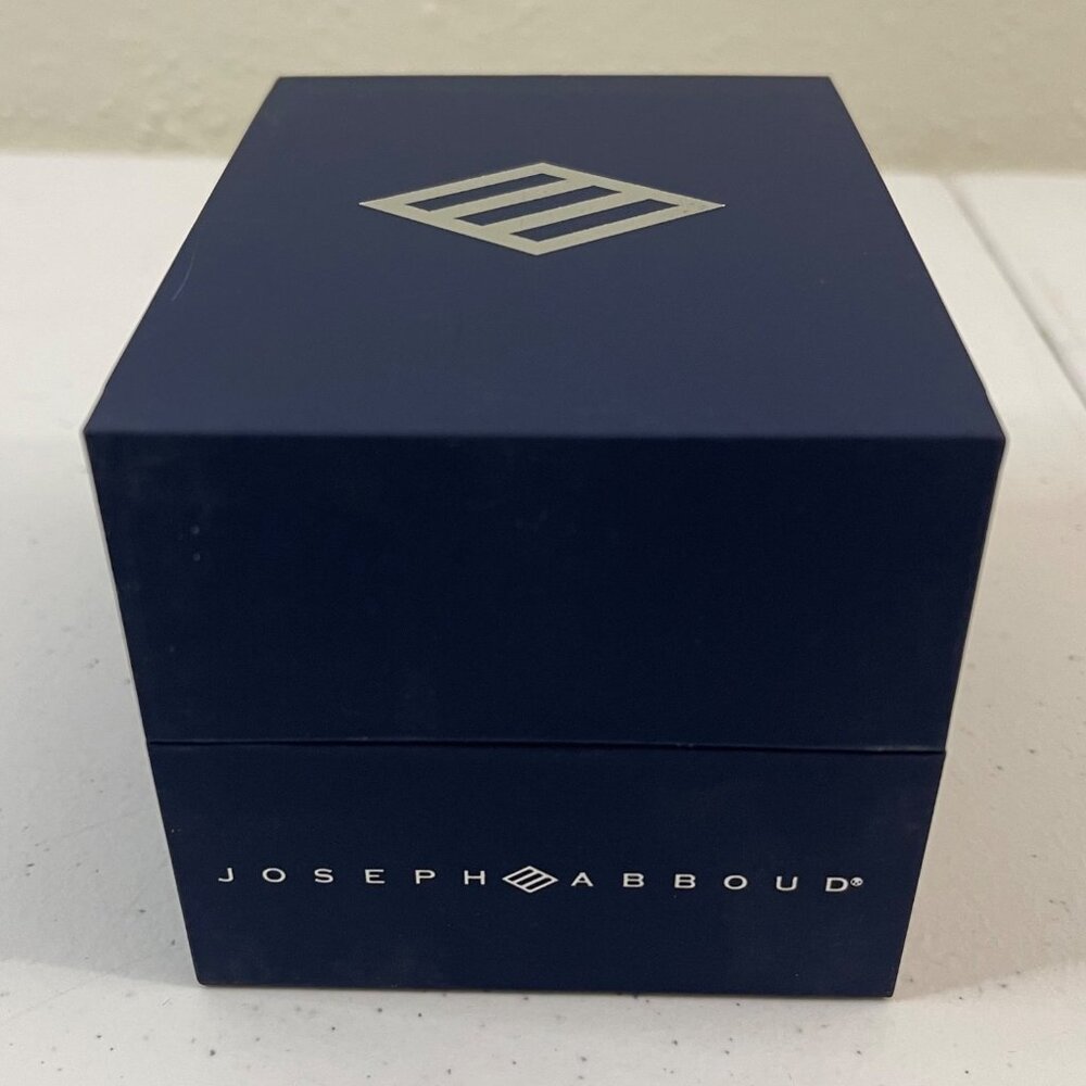 Joseph Abboud Silver-Tone White Dial Mens Watch In Original Box, New - Picture 3 of 13